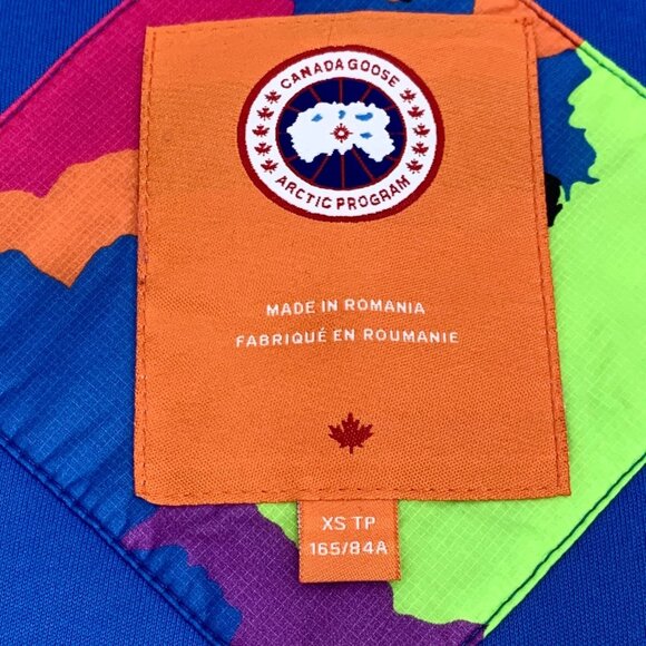 Canada Goose Multicolor Camo Sherpa Fleece Jacket XS - Picture 4 of 7